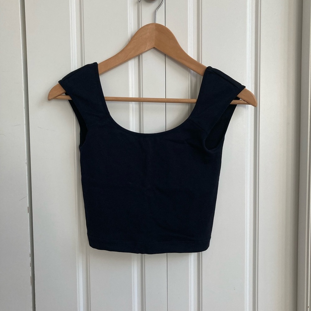 Garage Black Tank Top